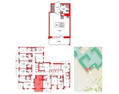 Студия 24.13 м² 7/11 этаж