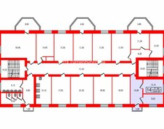 Комната 27.9 м² в 14-комн. кв. 2/3 этаж