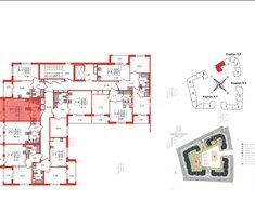 Студия 24.88 м² 3/4 этаж