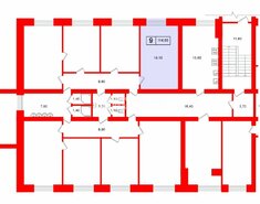 Комната 18.1 м² в 9-комн. кв. 1/5 этаж