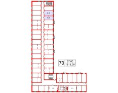 Комната 37.6 м² в 20-комн. кв. 5/6 этаж