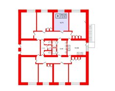 Комната 12.7 м² в 8-комн. кв. 4/10 этаж