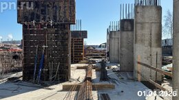 Ход строительства, апрель 2026