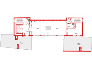 Апартаменты в ЖК Северная корона, 2 комнатные, 307.3 м², 7 этаж