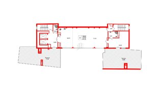 Апартаменты в ЖК Северная корона, 2 комнатные, 307.3 м², 7 этаж