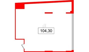 Помещение в ЖК БЦ INSIDE, 104.3 м², 6 этаж
