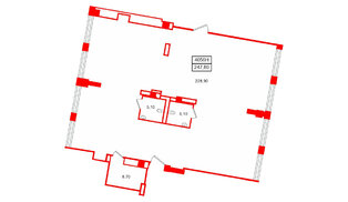 Помещение в ЖК VALO, 170.9 м², 3 этаж