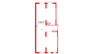 Помещение в ЖК Октябрьская набережная, 89.1 м², 1 этаж