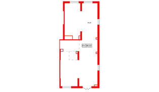 Помещение в ЖК Октябрьская набережная, 89 м², 1 этаж