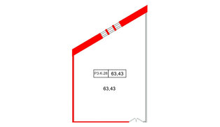 Помещение в ЖК Моско, 63.43 м², 3 этаж