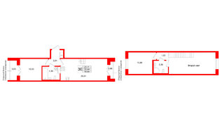 Квартира в ЖК Аристократ, 2 комнатная, 53.44 м², 8 этаж
