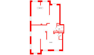 Помещение в ЖК Имена, 140.18 м², 1 этаж