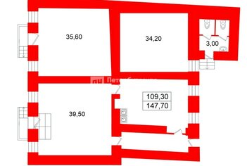 Помещение свободного назначения  147м²