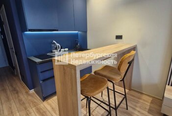  Студия 25.6 кв.м. у метро Ладожская