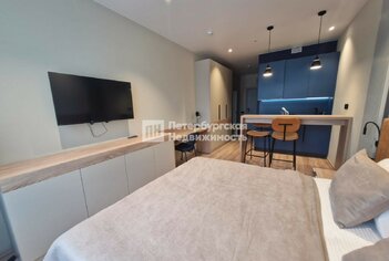  Студия 25.6 кв.м. у метро Ладожская