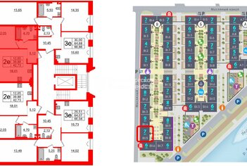 1-комн. кв. 39.88 м² 3/8 этаж