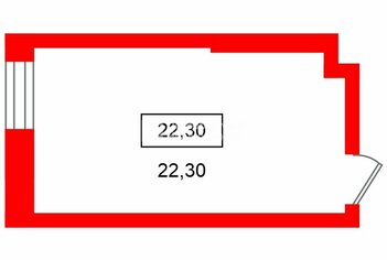 Офисное помещение  22м²