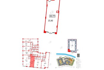 Аренда помещения 42.77 м²