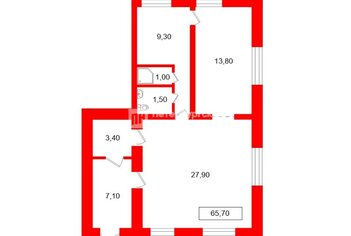 Помещение свободного назначения  65м²