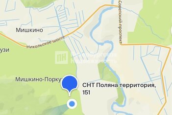 Земельный участок 7.54 сот. в тер СНТ Поляны массива Поркузи