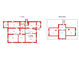 Жилой дом 117 м² в поселок Стрельна ул Нижняя Колония, д25 к А