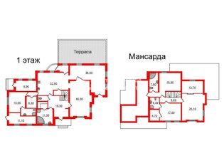 Коттедж 314.3 м² в тер КП Репинская усадьба-2 (поселок Ленинское)