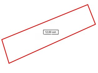 Земельный участок 12 сот. в деревня Аннолово ул Центральная, д19