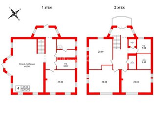 Жилой дом 229.2 м² в тер Моттори, д10