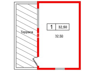 Жилой дом 32.5 м² в зона Никольское СНТ Минин Ручей