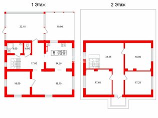 Жилой дом 233 м² в гп Ульяновка Свободный пер, д10