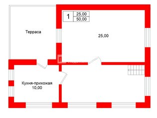 Дача 50 м² в тер. СНТ Березка массива Кусино ул 20-я