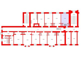 Комната 23.3 м² в 19-комн. кв. 3/5 этаж