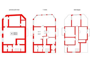 Жилой дом 198.4 м² в деревня Васкелово ул Приречная, д15