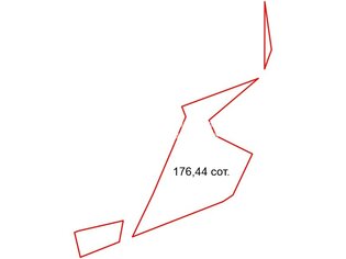 Земельный участок 176.44 сот. в гп имени Свердлова