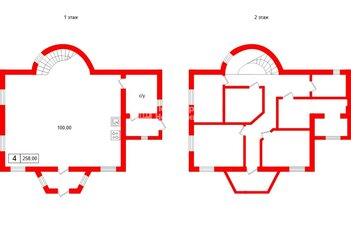 Коттедж 258 м² в тер. СНТ Трансмаш (Горелово) 3-й проезд