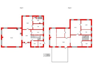 Жилой дом 233 м² в деревня Кипень ул Новостроек-2