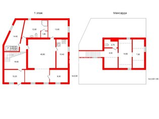 Жилой дом 173 м² в г Красное Село ул Геологическая, д19