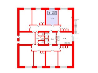 Комната 12.7 м² в 8-комн. кв. 4/10 этаж