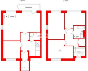 Таунхаус 99 м² в г Всеволожск ул Успенская, д15
