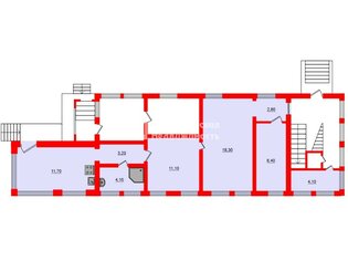 Часть дома 199.7 м² в поселок Комарово ул Горная