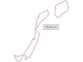 Земельный участок 129 сот. в деревня Гусли