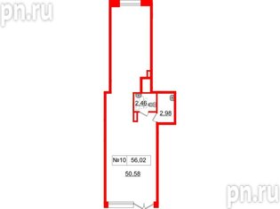 Аренда помещения 56.02 м²