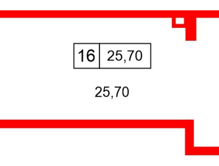 Помещение в ЖК А101 Всеволожск, 25.7 м², 1 этаж