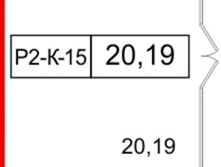 Помещение в ЖК Моско, 20.19 м², 2 этаж