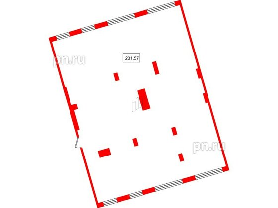 Апартаменты в ЖК 17/33 Петровский Остров, 3 комнатные, 231.57 м², 3 этаж