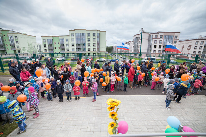 Открыт детский сад в ЖК «Новое Сертолово» 