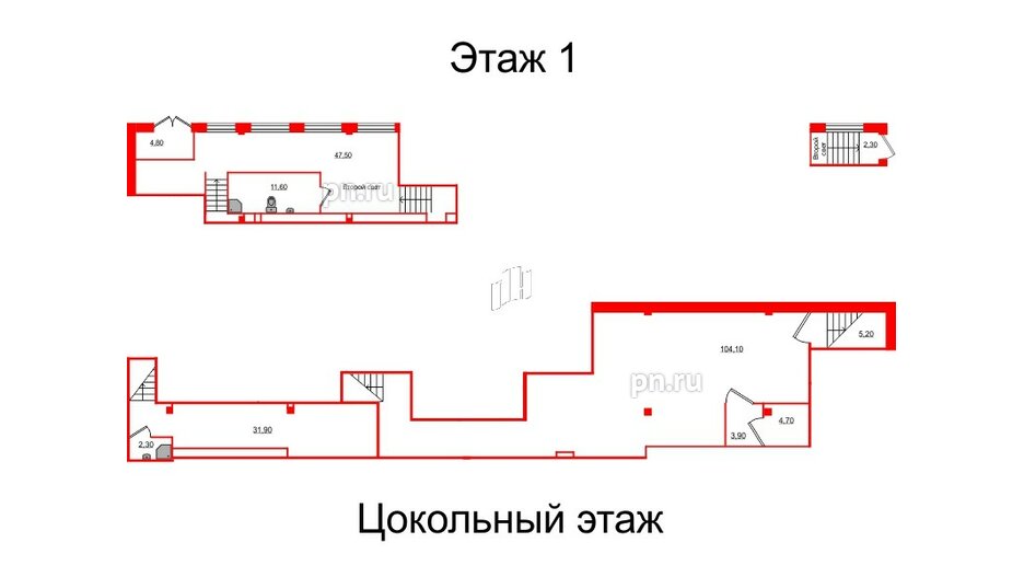 Помещение в ЖК Фортеция. Жизнь на побережье., 243.5 м²