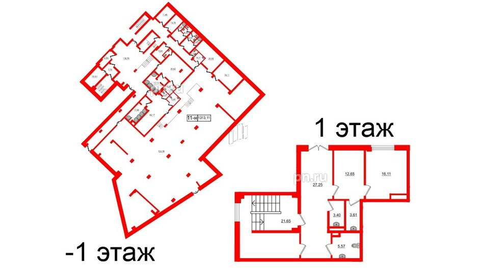 Помещение в ЖК Neva Residence, 1313.11 м², 1 этаж