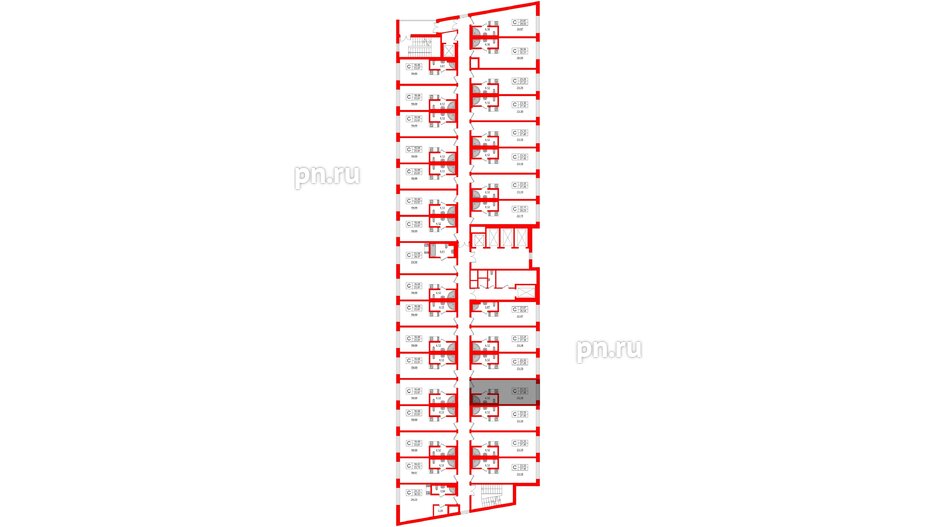 Апартаменты в ЖК VALO, студия, 27.25 м², 7 этаж