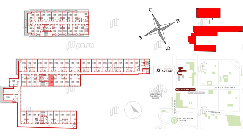 Апартаменты в ЖК Апартаменты INDUSTRIAL AVENIR, студия, 20.6 м², 12 этаж